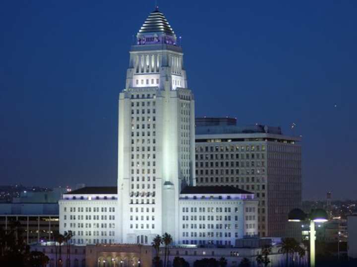 Water Damage Los Angeles 4 Picture of the skyline of Ann Arbor, Michigan where our contractors can help solve all of your water damage problems!